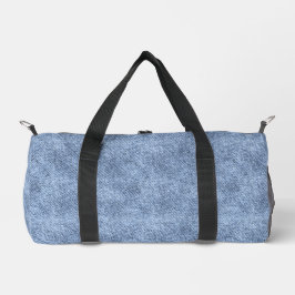 Bolso De Deporte Pequeño Patrón Denim Azul