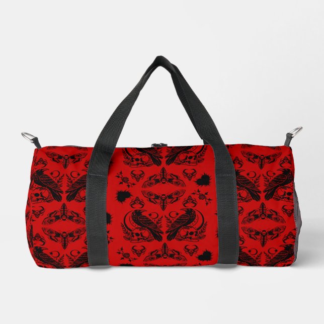 Bolso De Deporte Pequeño Patrón Gótico Barroco (Anverso)