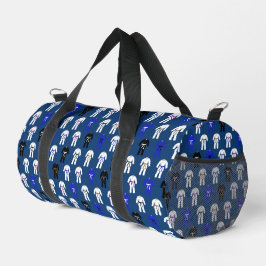 Bolso De Deporte Pequeño Patrón Jujitsu Jiu Jitsu BJJ brasileño