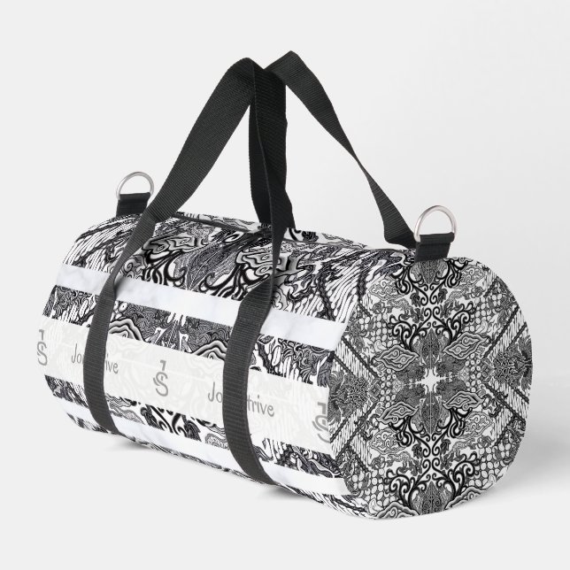 Bolso De Deporte Pequeño Patrón moderno de BATIK (Esquina izquierda)