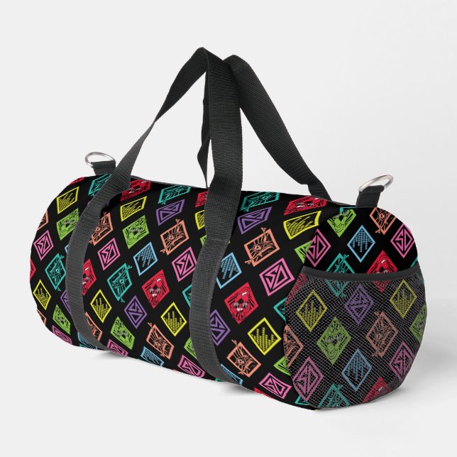 Bolso De Deporte Pequeño Patrón Scooby-Doo de DJ (Esquina derecha)