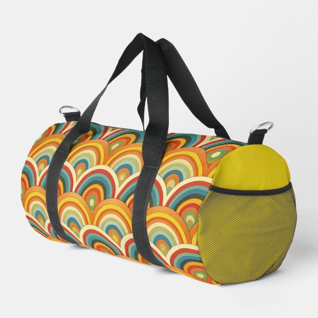 Bolso De Deporte Pequeño Pattern Rainbow  (Esquina derecha)
