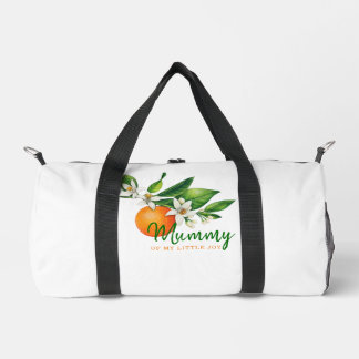Bolso De Deporte Pequeño Pequeña Mamá Cítrica Estampado Cortar Coser a Mano
