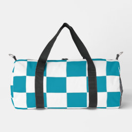 Bolso De Deporte Pequeño Pequeño a cuadros