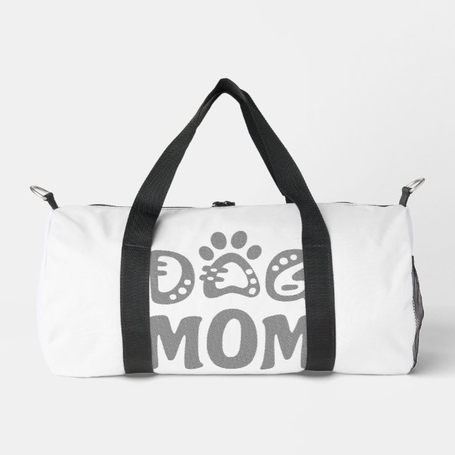 Bolso De Deporte Pequeño Perro Mamá (Anverso)