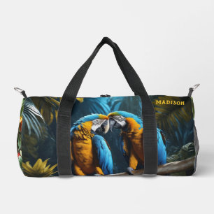Bolso De Deporte Pequeño Perros coloreados de nombre personalizado