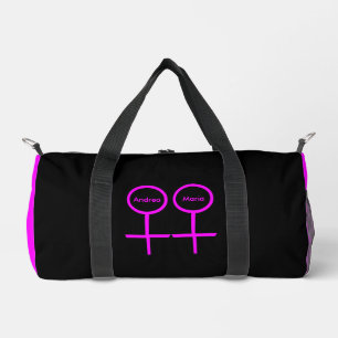 Bolso De Deporte Pequeño Personalizable Lesbiana Amantes