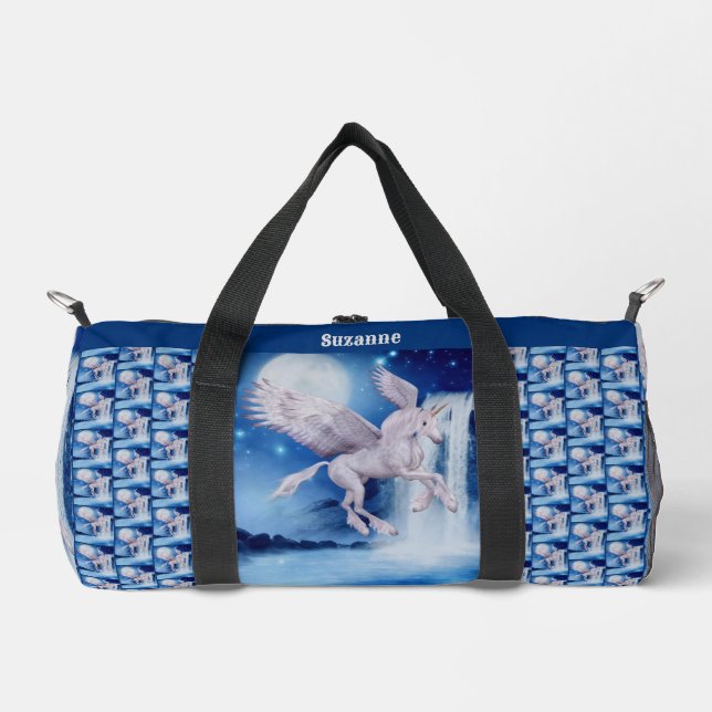 Bolso De Deporte Pequeño Personalización de la cascada de caballos de Unico (Anverso)