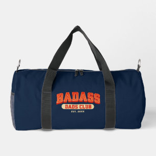 Bolso De Deporte Pequeño Personalizado Badass Dad Club Retro Guay Trendy Fu