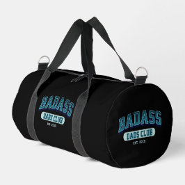 Bolso De Deporte Pequeño Personalizado Badass Dad Club Retro Guay Trendy Fu