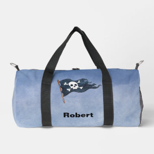 Bolso De Deporte Pequeño Personalizado de bandera pirata personalizada