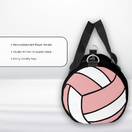 Bolso De Deporte Pequeño Personalizado Deportes del equipo de voleibol