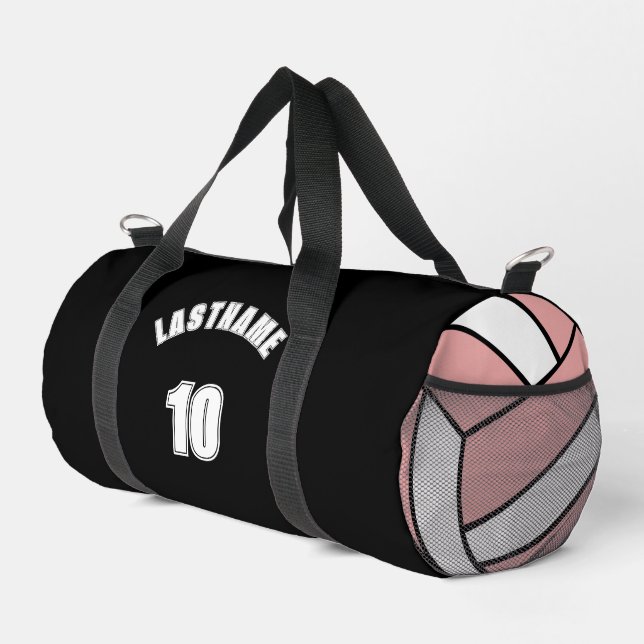 Bolso De Deporte Pequeño Personalizado Deportes del equipo de voleibol (Esquina derecha)