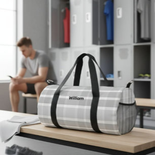 Bolso De Deporte Pequeño Personalized Canvas Duffel Bag - Custom Name 