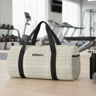 Bolso De Deporte Pequeño Personalized Canvas Duffel Bag - Custom Name 