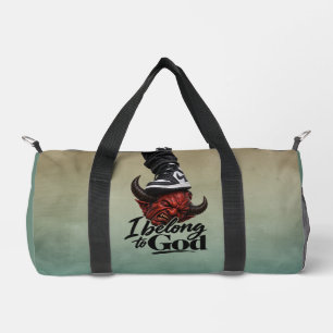 Bolso De Deporte Pequeño Pertenezco a Dios