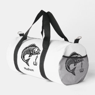 Bolso De Deporte Pequeño Pescado de nombre personalizado