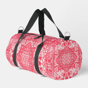 Bolso De Deporte Pequeño Pétalos rosas en los sueños de Kilim