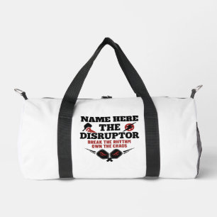 Bolso De Deporte Pequeño Pickleball Nombre Personalizado El Destructor de L