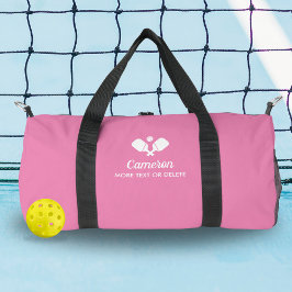 Bolso De Deporte Pequeño Pickleball Paddles Nombre personalizado Personaliz