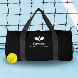 Bolso De Deporte Pequeño Pickleball Paddles Nombre personalizado Personaliz