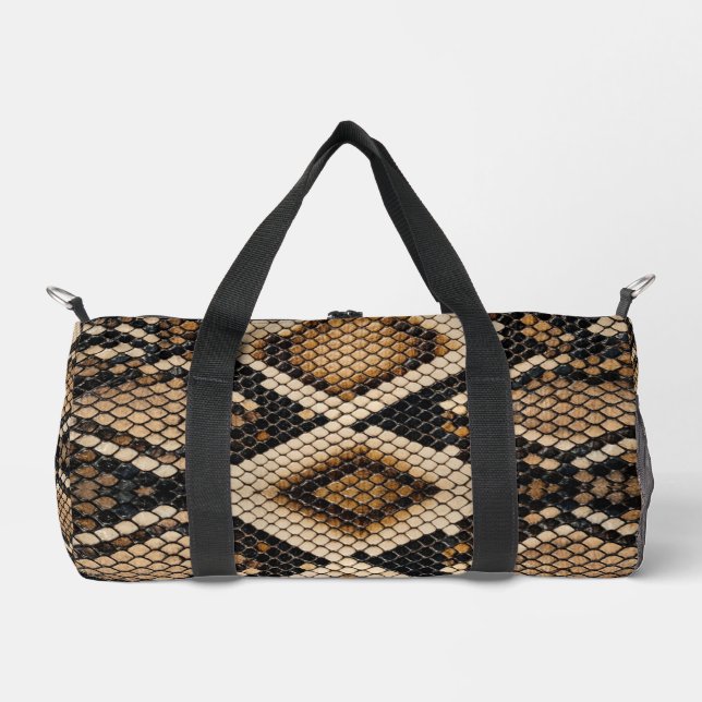 Bolso De Deporte Pequeño Piel de Serpiente (Anverso)