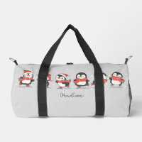 Pingüinos de patinaje de nombre personalizado