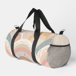 Bolso De Deporte Pequeño Pink Boho Rainbow Girly