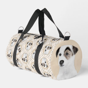 Bolso De Deporte Pequeño Pintura de Terrier Jack Russell Parson Arte de Per