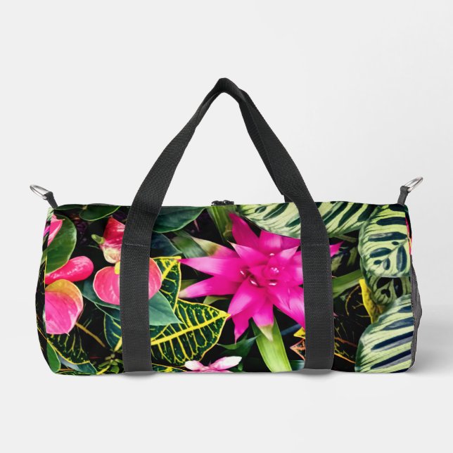 Bolso De Deporte Pequeño Plantas tropicales (Anverso)
