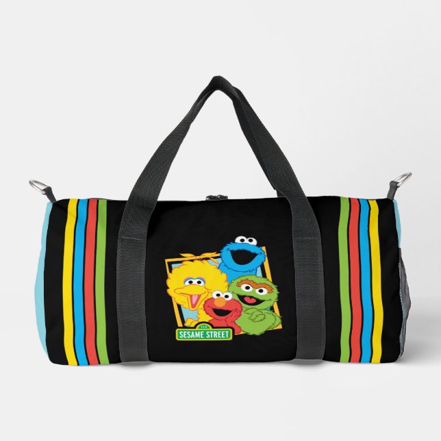 Bolso De Deporte Pequeño Plaza Sésamo (Anverso)