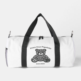 Bolso De Deporte Pequeño PowerOf3Brand “Paz sobre Popularidad” Pequeña Bols