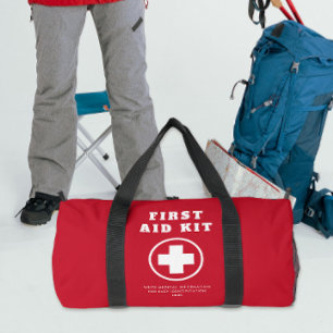 Bolso De Deporte Pequeño Primeros Auxilios Cruz Roja Seguridad Médica Viaje