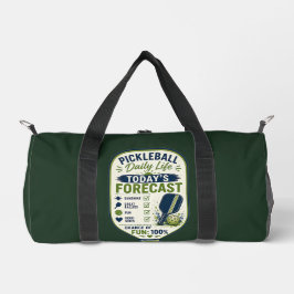 Bolso De Deporte Pequeño Pronóstico Diario de Pickleball