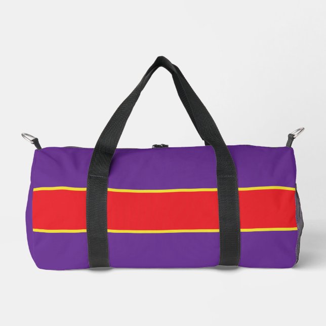 Bolso De Deporte Pequeño Purple Major Small (Anverso)