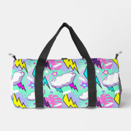 Bolso De Deporte Pequeño Rayos de iluminación pastel
