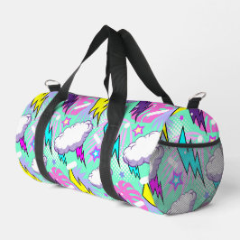 Bolso De Deporte Pequeño Rayos de iluminación pastel