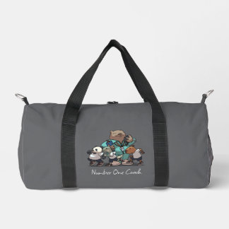 Bolso De Deporte Pequeño Regalo de agradecimiento al entrenador Wombat Arte