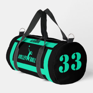 Bolso De Deporte Pequeño Regalo de cumpleaños de voleibol, Chica de voleibo