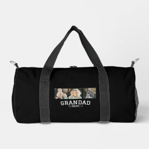 Bolso De Deporte Pequeño Regalo de guión de collage de fotos 3 Abuelo estab