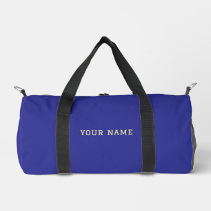 Bolso De Deporte Pequeño Regalo de nombre personalizado para él Royal Blue 