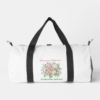 Bolso De Deporte Pequeño Reloj de boda floral elegante