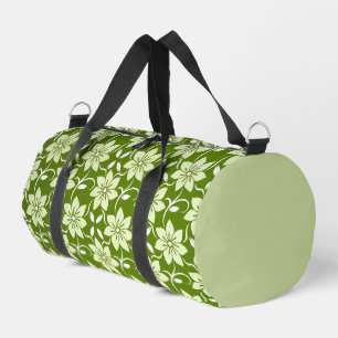 Bolso De Deporte Pequeño Repetición de Flor de Olivo