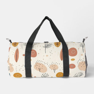 Bolso De Deporte Pequeño Resumen de la colección moderna de Boho Retro