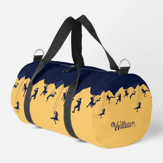 Bolso De Deporte Pequeño Rock Climbing Bouldering personalizable (Esquina izquierda)