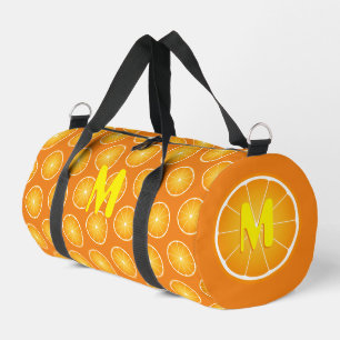 Bolso De Deporte Pequeño Rodajas de fruta naranja amarilla genial y jugosa