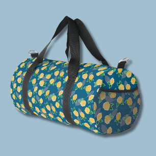Bolso De Deporte Pequeño Rosa Amarilla Floral Botánica