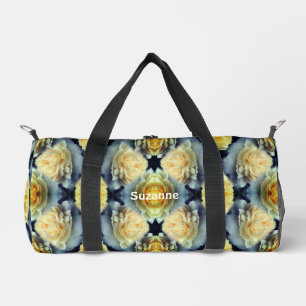 Bolso De Deporte Pequeño Rosa Amarilla Gotitas de Lluvia Patrón Floral Pers
