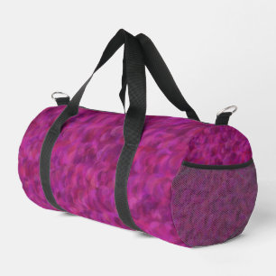 Bolso De Deporte Pequeño Rosa Púrpura Rojo Patrón Abstracto Sin Costuras Pe