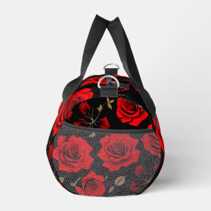 Bolso De Deporte Pequeño Rosas rojas